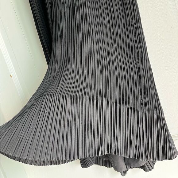 Nwt joie black sleeved fringe ribbed crossbody midi dress - Picture 5 of 7